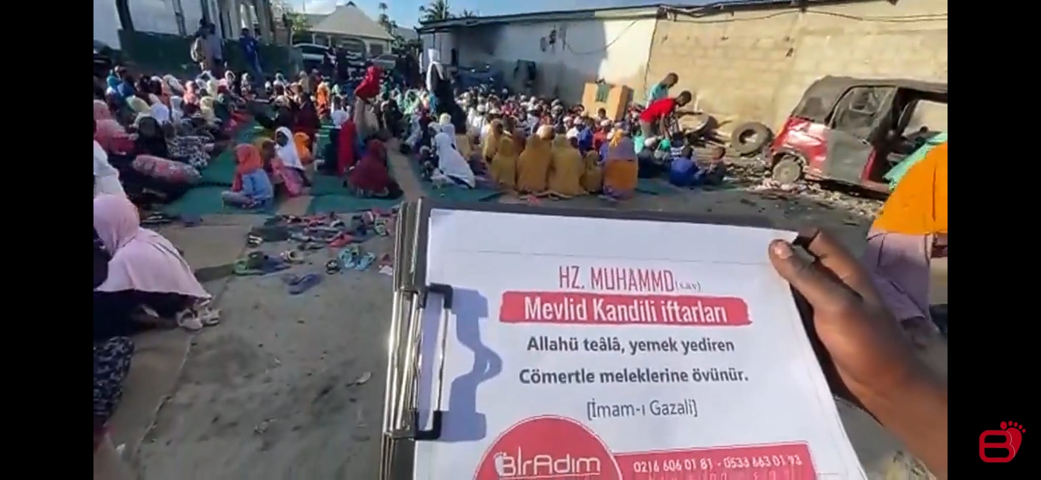 Mevlid Kandili İftar Yemeği Verildi