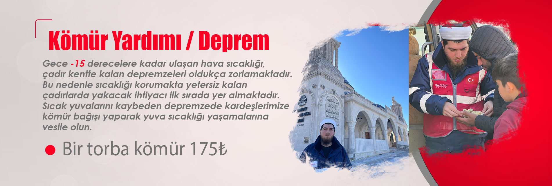 Kömür Yardımı / Deprem