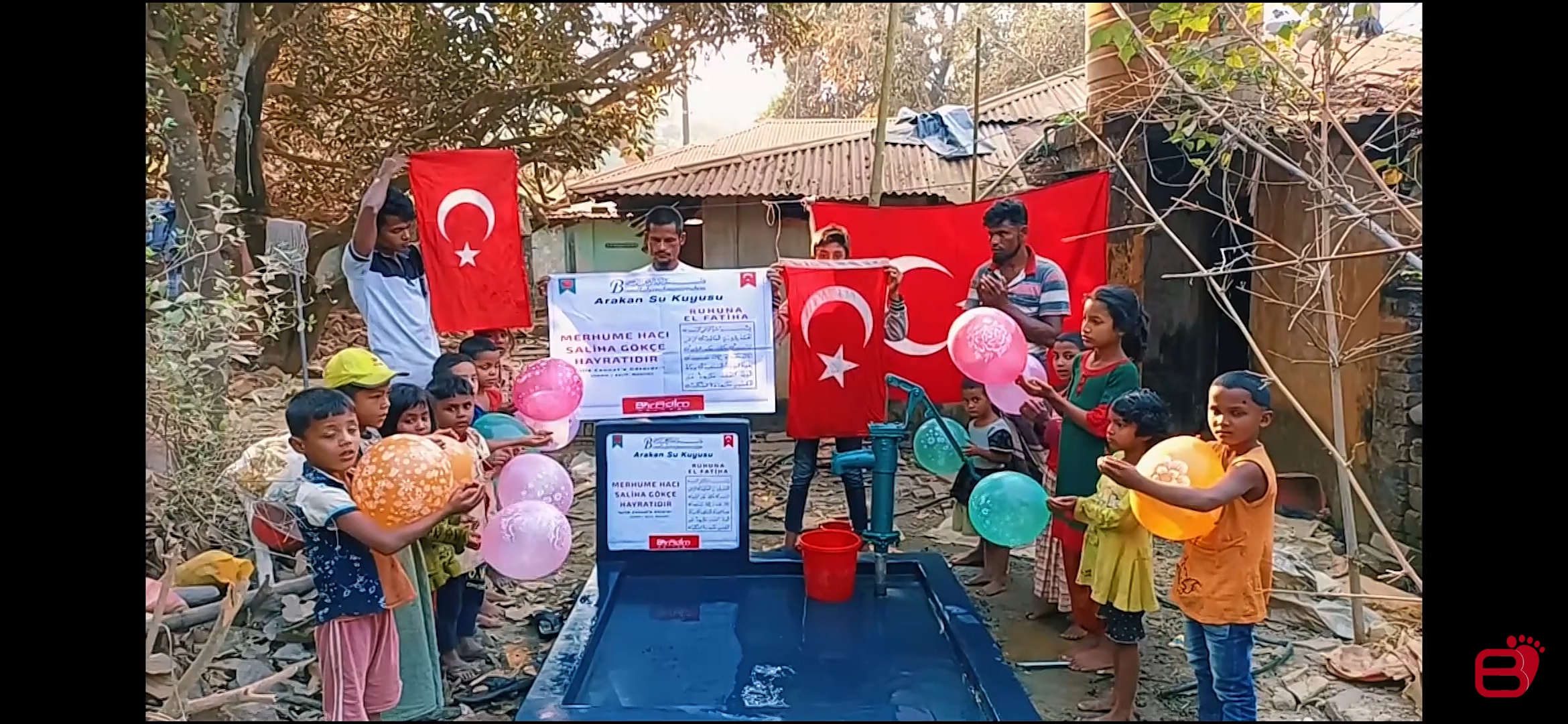 Merhume Hacı Saliha Gökçe Su Kuyusu Açıldı 