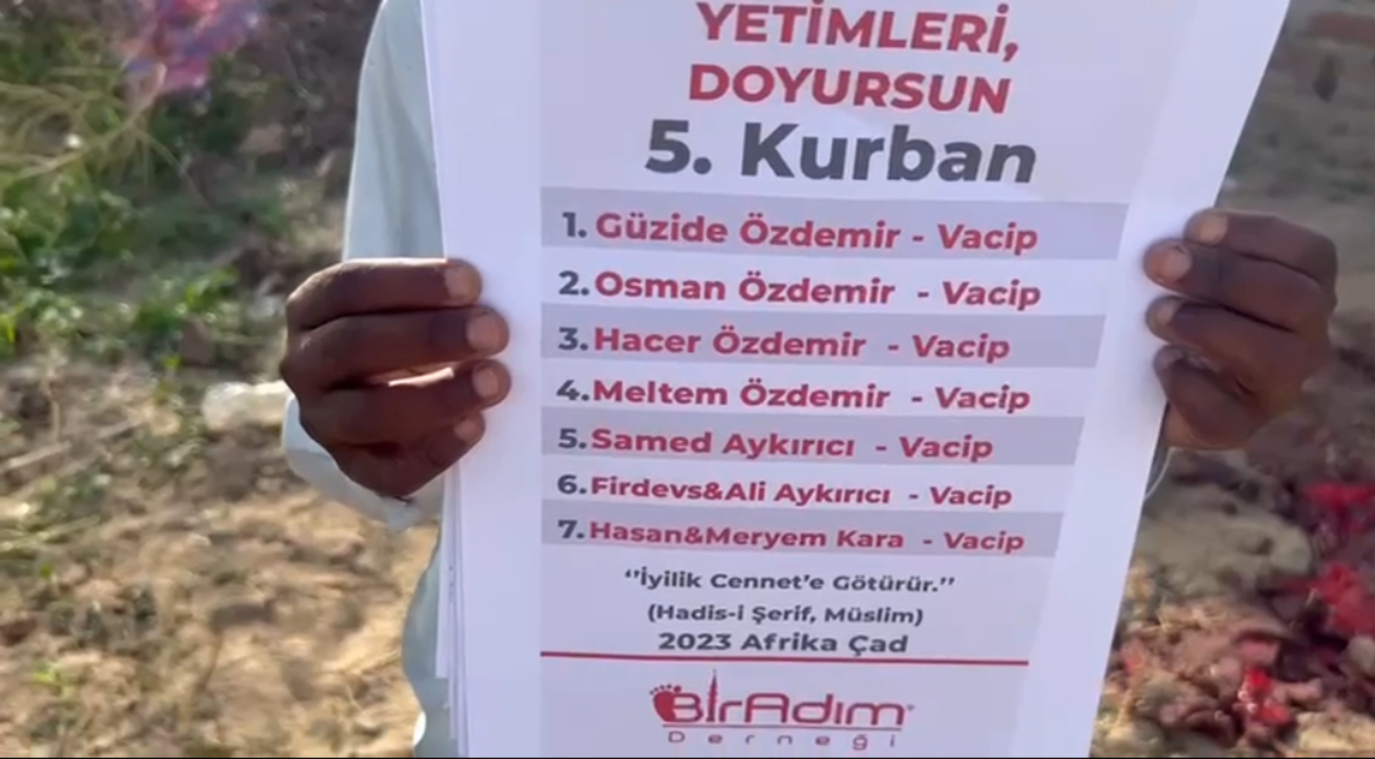 Kurban Kesimleri Gerçekleşti 